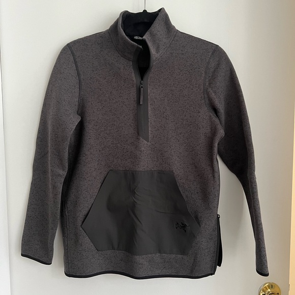 Arcteryx Women’s Extravert Half Zip Grey - Picture 2 of 5